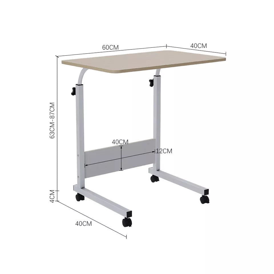 Adjustable Laptop Desk | Multi-Purpose, Height-Adjustable & Mobile for Home Office, Bedside or Sofa Use