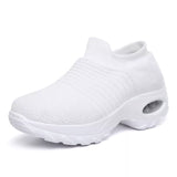 Women's Slip-On Orthopedic Trainers | Air Cushion Comfort, Breathable Mesh & Non-Slip Sole for Everyday Wear and Active Lifestyle