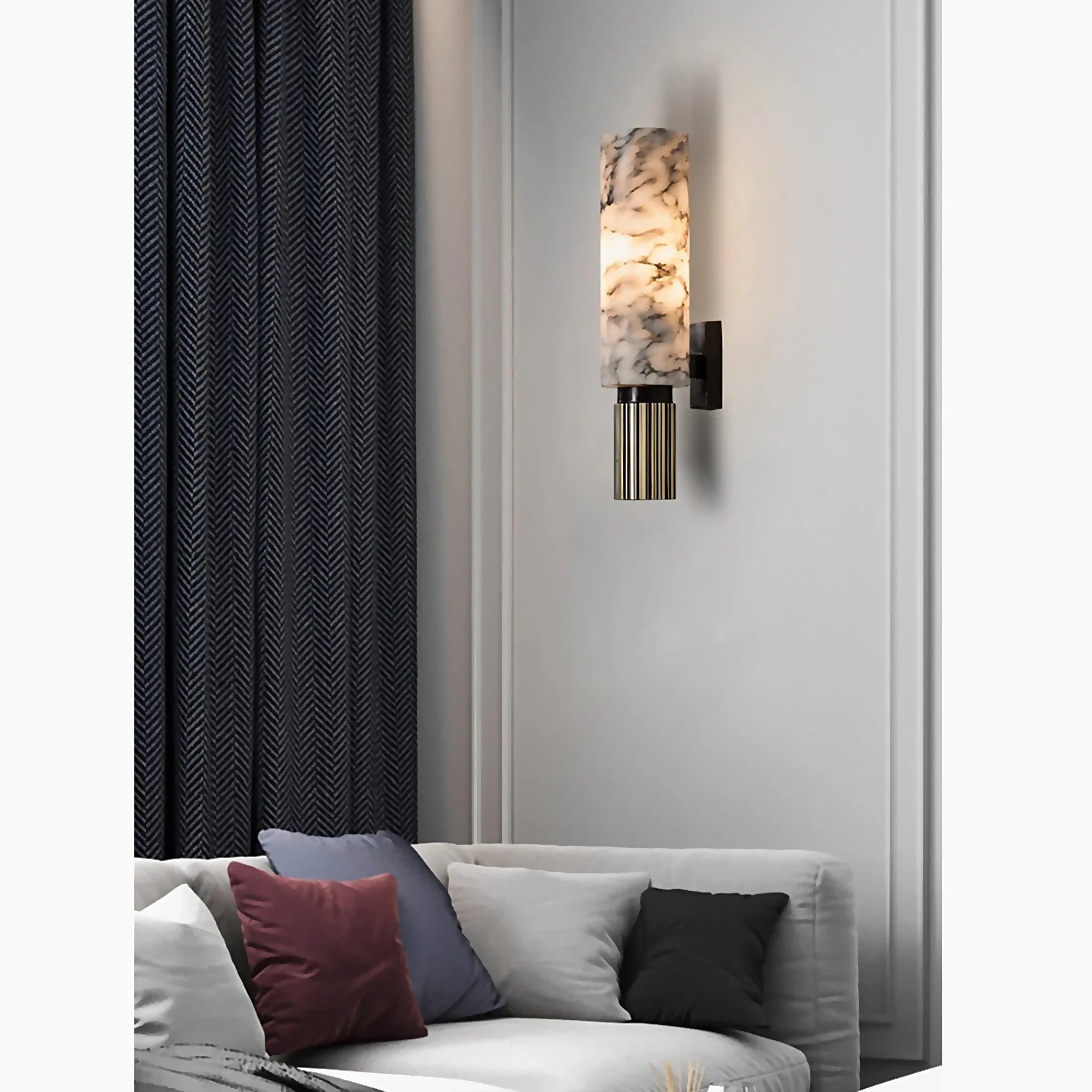 Celestara™ | Marble Wall Lamp | Modern Design with Adjustable Brightness | Ideal for Living Room & Entryway