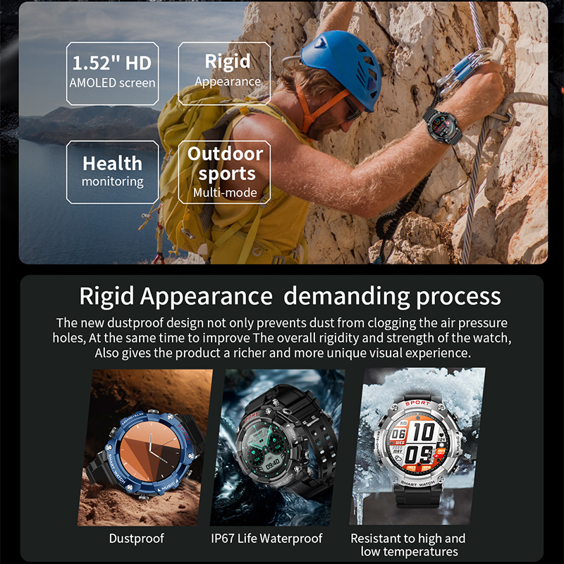 TrailBlazer Sport Pro Smartwatch w/ Earbuds