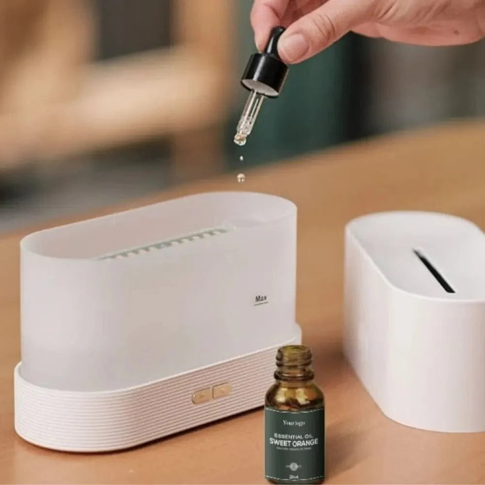 Flame Humidifier Lamp #2024 Upgraded 3D Flame Lamp