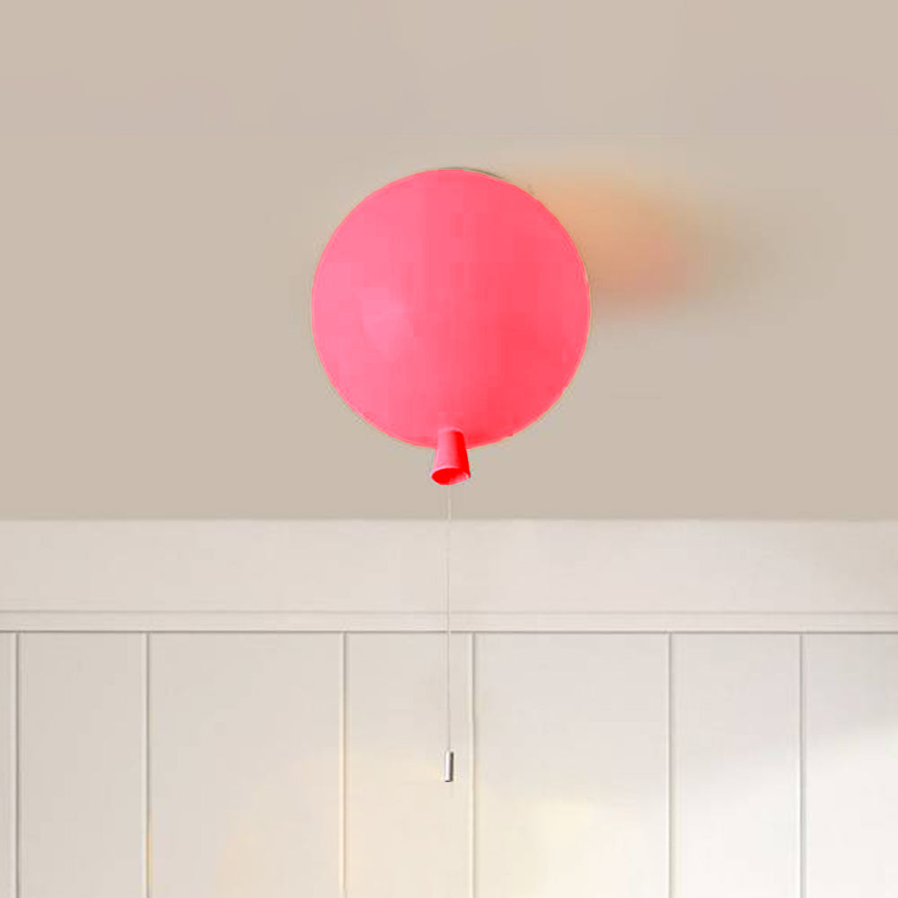 Fateh Modern Small Round LED Ceiling Lamp White Acrylic Bedroom