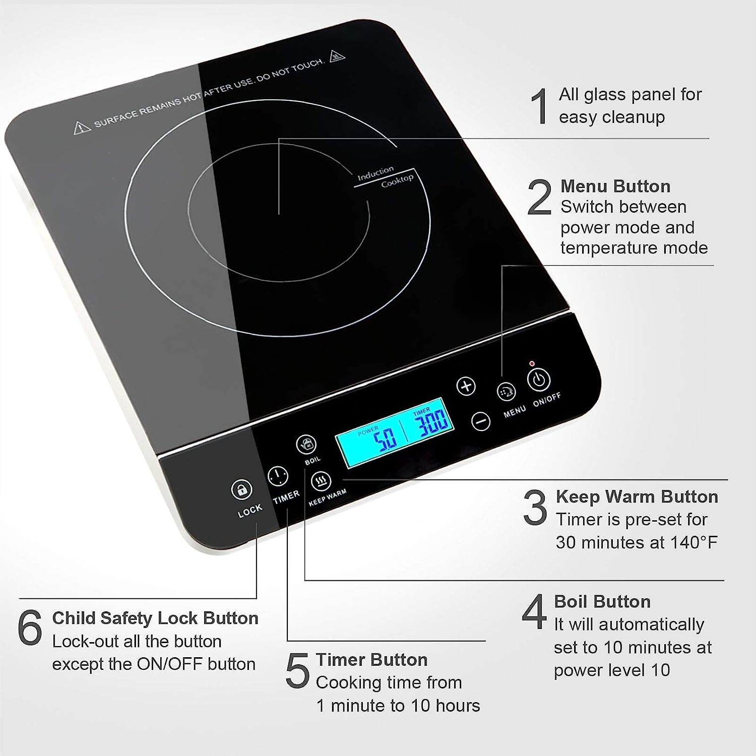 Portable Induction Cooktop