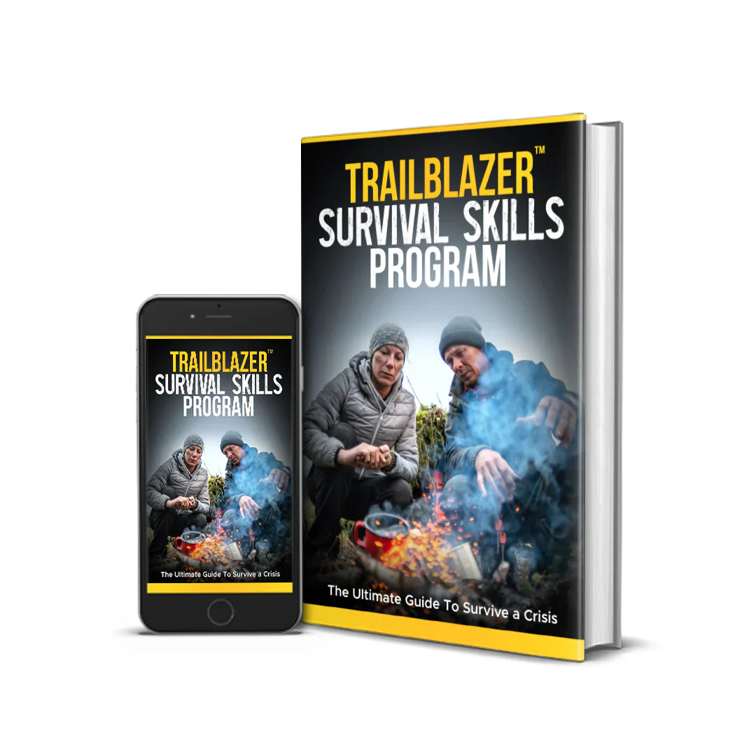 TrailBlazer Tactical First Aid Molle Survival Kit & Bonus 30 Day Survival Program