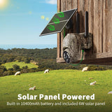 TrailBlazer 4G LTE Cellular Trail Security Camera - Solar, 360° Pan Tilt, 2K Night Vision, Motion Activated