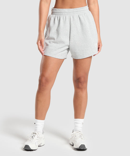 Training Fleece Shorts - Light Gray