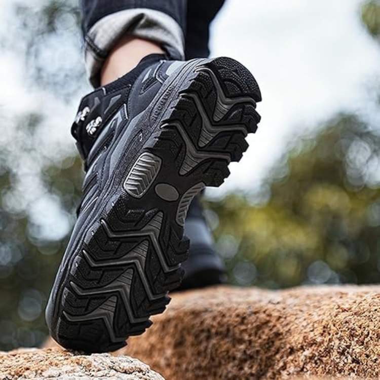Orthopedic Hiking Shoes | High-Ankle Support, Anti-Slip Sole & Durable for All Terrains