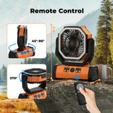 TrailBlazer Pro Outdoor Rechargeable Fan W/ LED 2.0