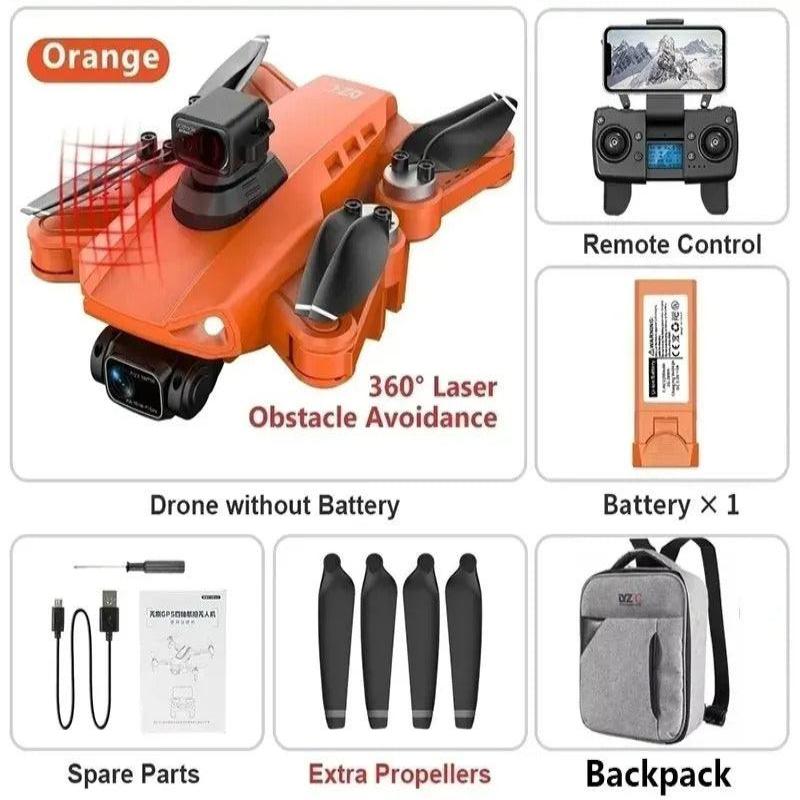 RG106 Pro Drone – 8K HD Dual Camera, GPS, and Brushless Motors