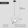 Circle Pendant Lamp with Bird Motifs – Modern Lighting Fixture for Home Decor & Unique Ceiling Design
