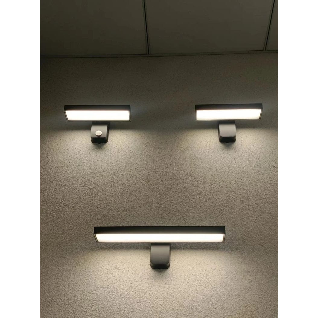 PIR Motion Sensor Outdoor Wall Light | IP65 Waterproof, Rotatable Design & Adjustable Length for Gardens and Entrances