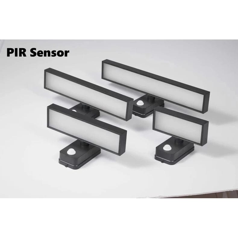 PIR Motion Sensor Outdoor Wall Light | IP65 Waterproof, Rotatable Design & Adjustable Length for Gardens and Entrances