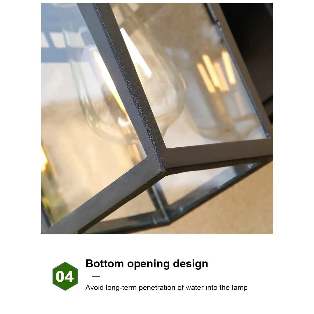 Waterproof Outdoor Wall Light | Modern Design for Garden, Balcony, Stairway & Entrance Use