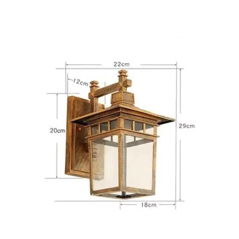 Waterproof Outdoor Wall Light | Modern Design for Garden, Balcony, Stairway & Entrance Use