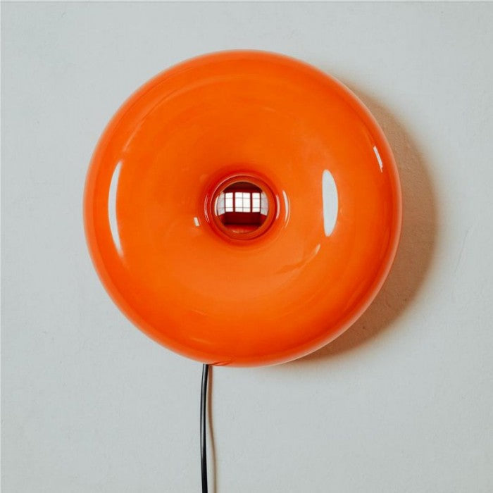 LED Donut Wall Light/Table Lamp - Modern Design for Home Decor & Ambient Lighting