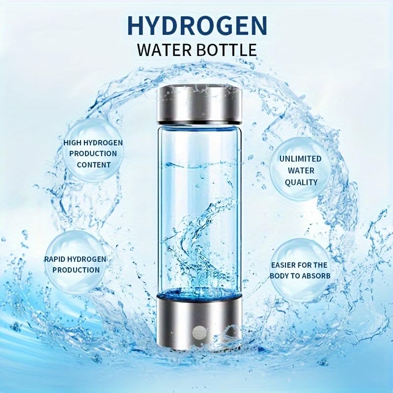 Hydrogen Water Bottle #2025 Upgraded Hydrogen Bottle (Inbuilt Filter)