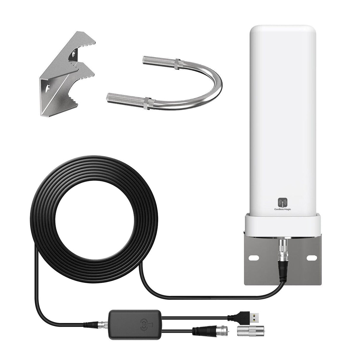Merchpublic - 2024 Edition 360° Antenna - 460 Mile Range