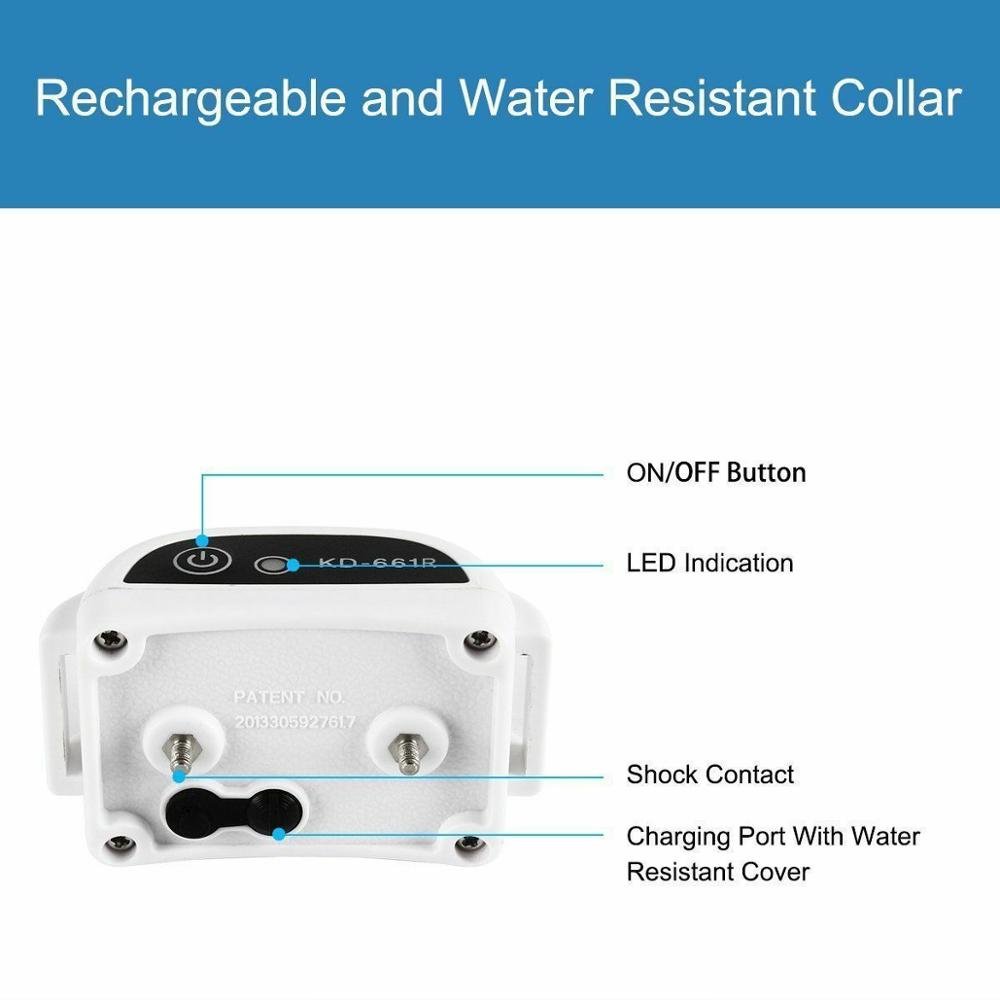 Wireless Dog Fence Collar System | Waterproof, Rechargeable & Ideal for Home Training and Outdoor Adventures