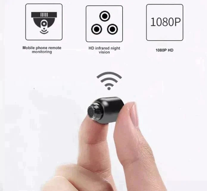 Small Wireless Camera - #2024 Upgraded Night Vision Small Wifi Camera